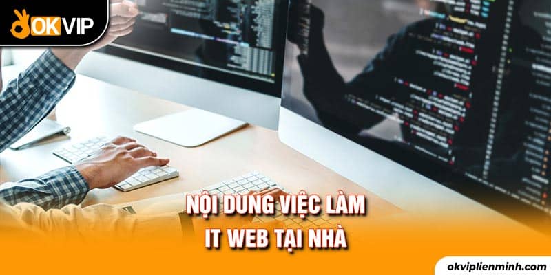 Nội dung việc làm IT web tại nhà