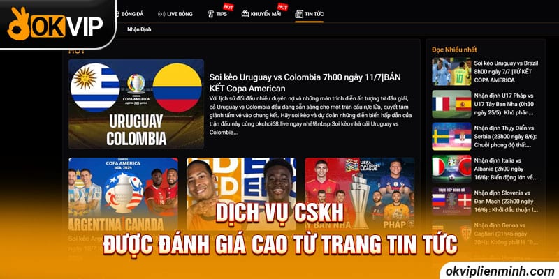 Dịch vụ CSKH được luôn được hội viên hài lòng